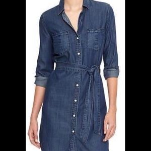 GAP Chambray Shirtdress